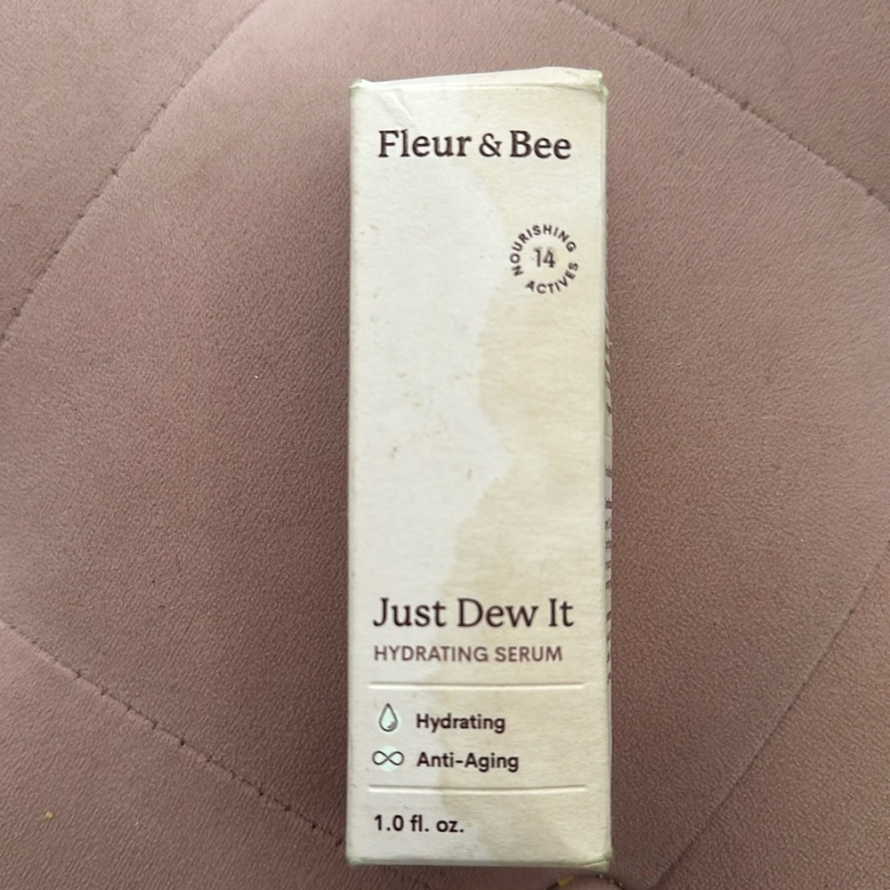 FLEUR & BEE. Just Dew it. Hydrating Serum. New. 1.0 oz.